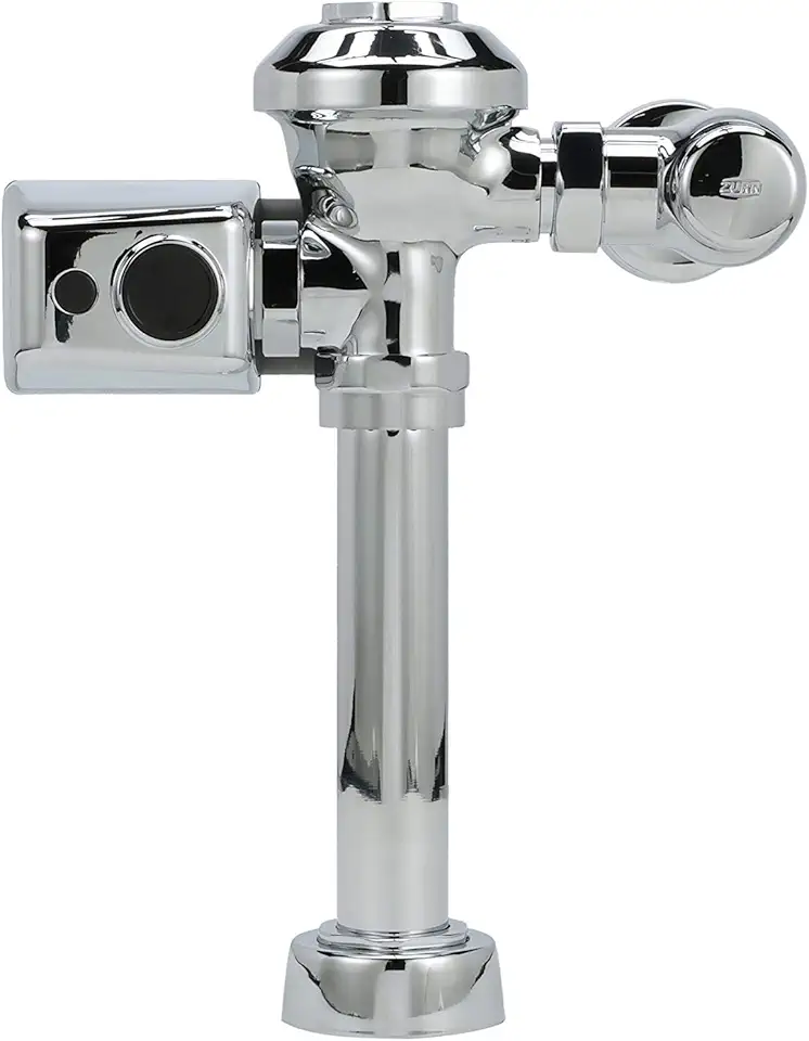 Zurn ZER6000AV-WS1-CPM AquaVantage AV ZER Exposed Sensor Diaphragm Flush Valve with 1.6 GPF and Metal Cover in Chrome