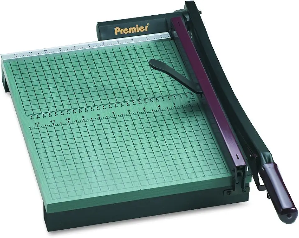 715 StackCut Heavy-Duty Trimmer, Green, Table Size 12-1/2