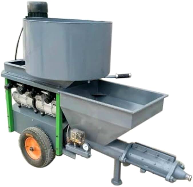 High pressure plastering machine dry mix mortar spraying plaster machine