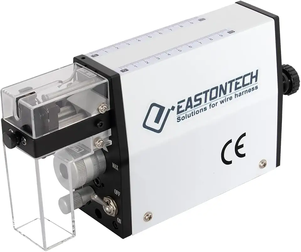 EASTONTECH EA10MT Unistrip Air Driven Pneumatic Cable Stripping Machine 0.03-2.08 mm² (AWG32-AWG14) Airpowered Wire Stripper tools Stripping Discrete Wires Small Multi-conductor for Jacket Strip