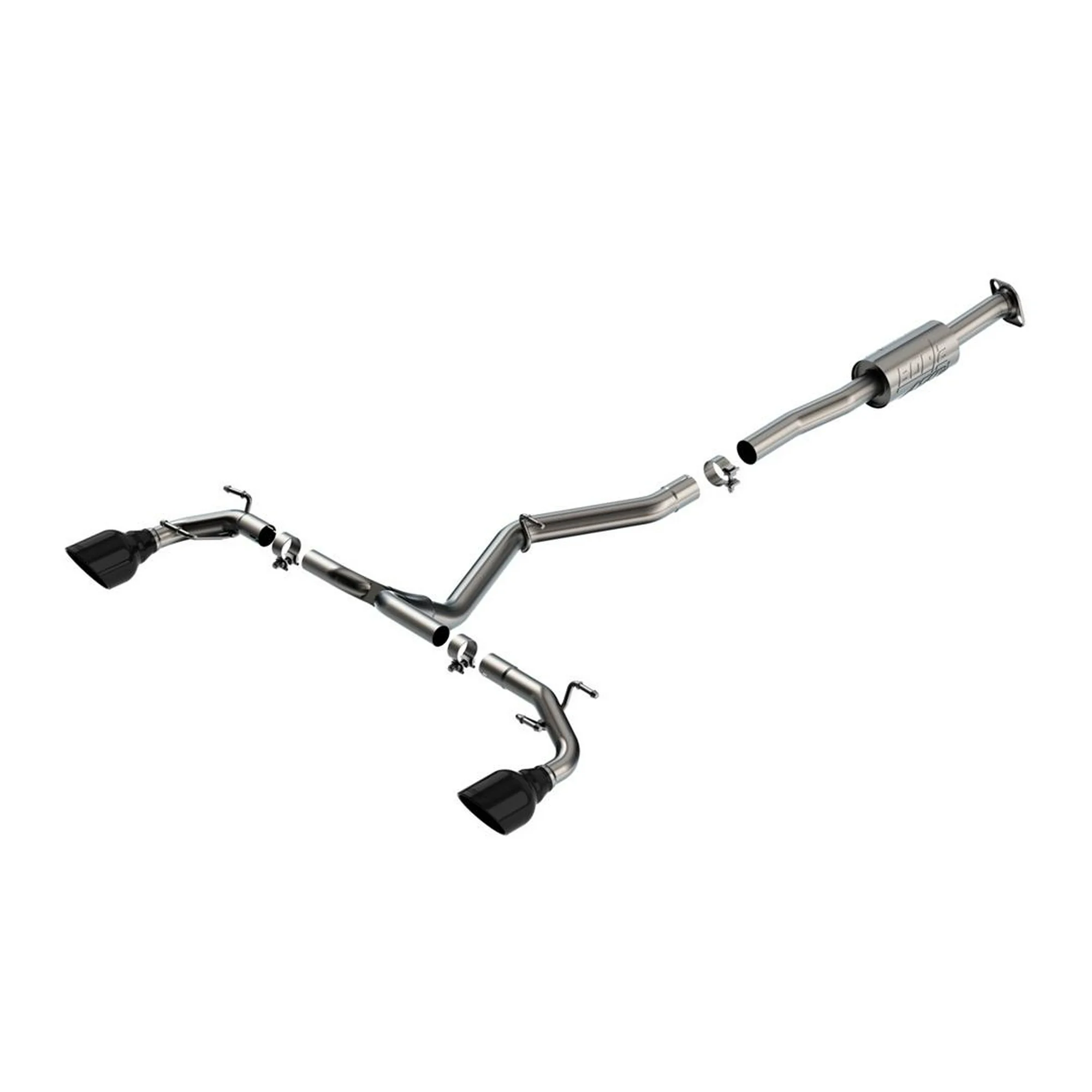 Borla 22-23 Subaru BRZ/Toyota GR86 2.4L RWD AT/MT ATAK Catback Exhaust - Black Chrome Tips