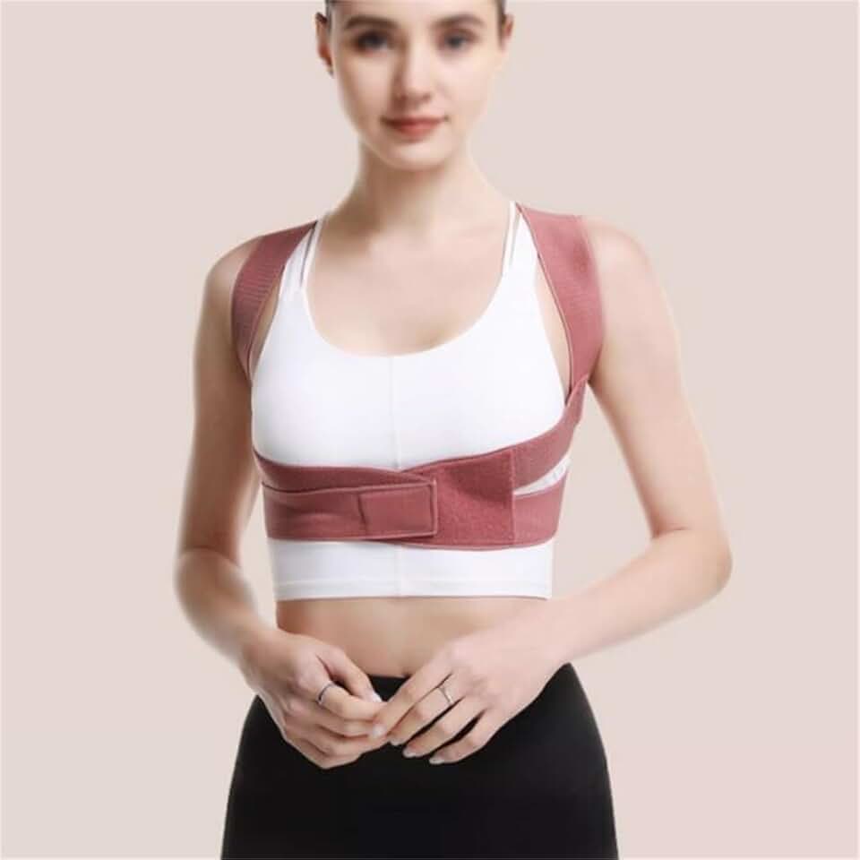 Correction with Straight Back Correction Anti-Hunchback Hunchback Orthotics with Female Adult(Small)