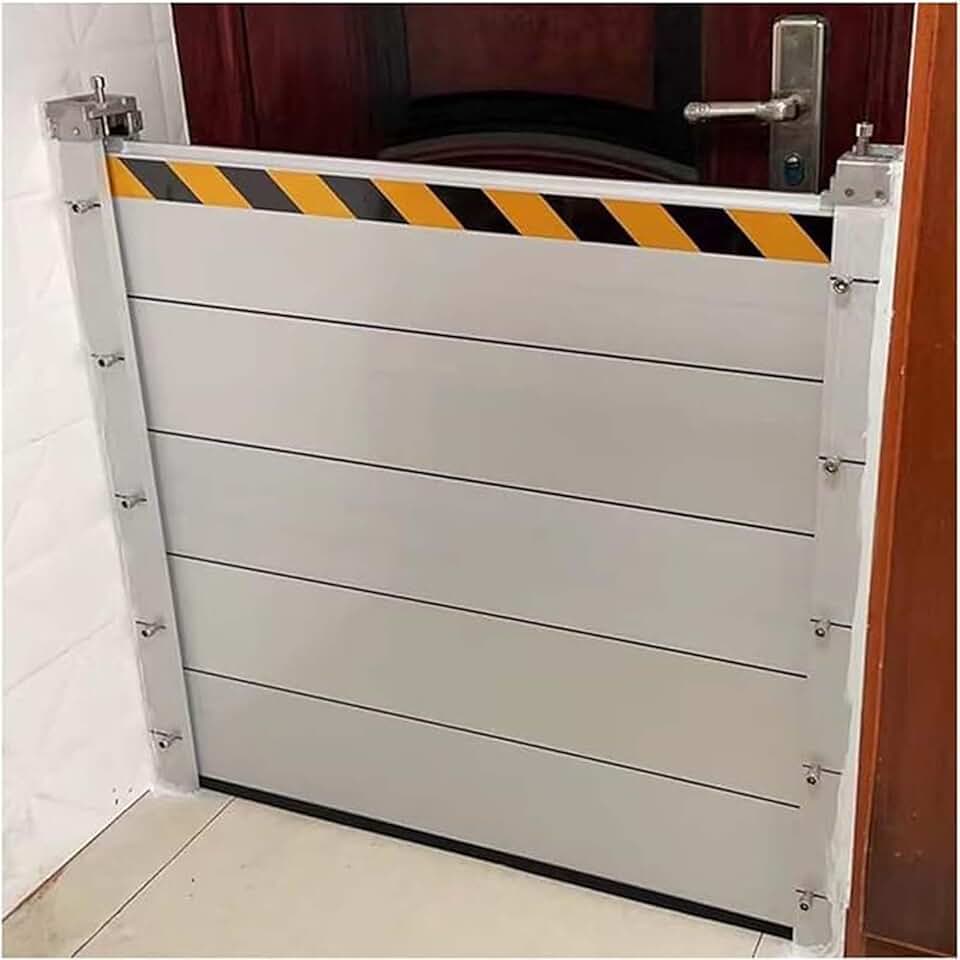 Aluminum Anti-Flood Wall/Flood Protection Barrier/Baffle/Shield/Flap,Flood Equipment,Easy Assembly and Disassembly,Safely Deployed Temporary Install