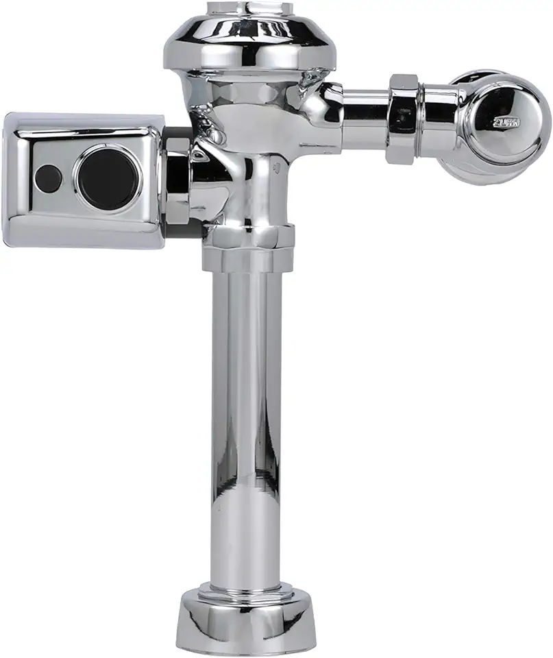 Zurn ZER6000PL-HET-CPM AquaFlush Plus PL ZER Exposed Sensor Diaphragm Flush Valve with 1.28 GPF and Metal Cover in Chrome