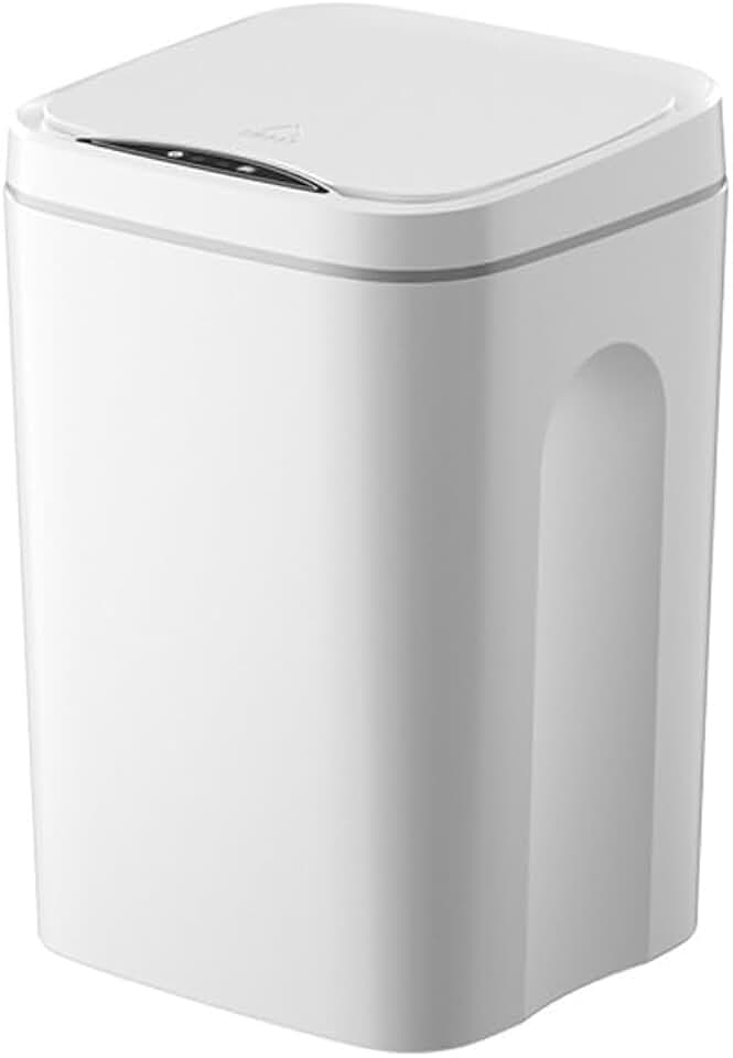 Kitchen Trash Bin Bathroom Touch Trash Can in The Toilet Smart Bucket Waste Bins Dustbin Smart Kitchen(30.5cm)