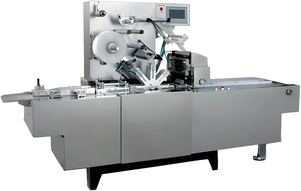 Three-dimensional transparent film Carton box packaging machine wrapping machine