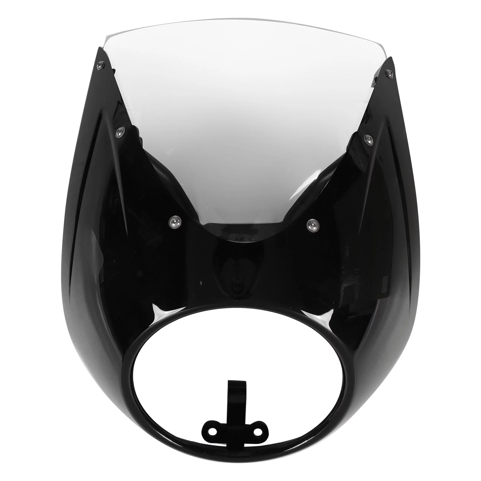 Black Motorcycle Front Headlight Fairing Windshield Windscreen for BMW R18 2020-2022 R1