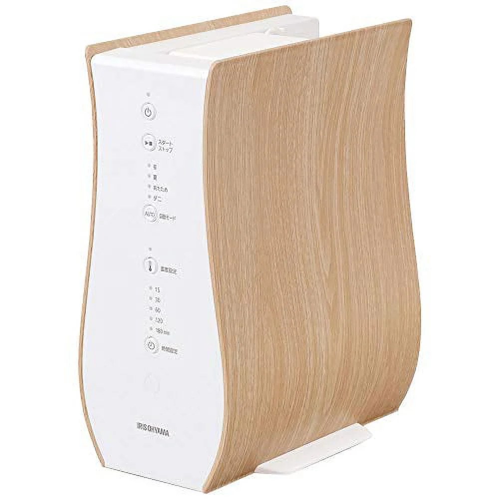 IRIS Ohyama Futon Dryer Kararie Design With warm air function No mat required Lightweight and compact Clothes drying FK-D1-NO Natural oak