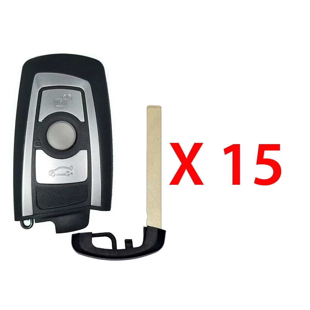 15 AKS KEYS Aftermarket for BMW 2013 -2018 Smart Key Fob FEM 3B YGOHUF5767 - 433