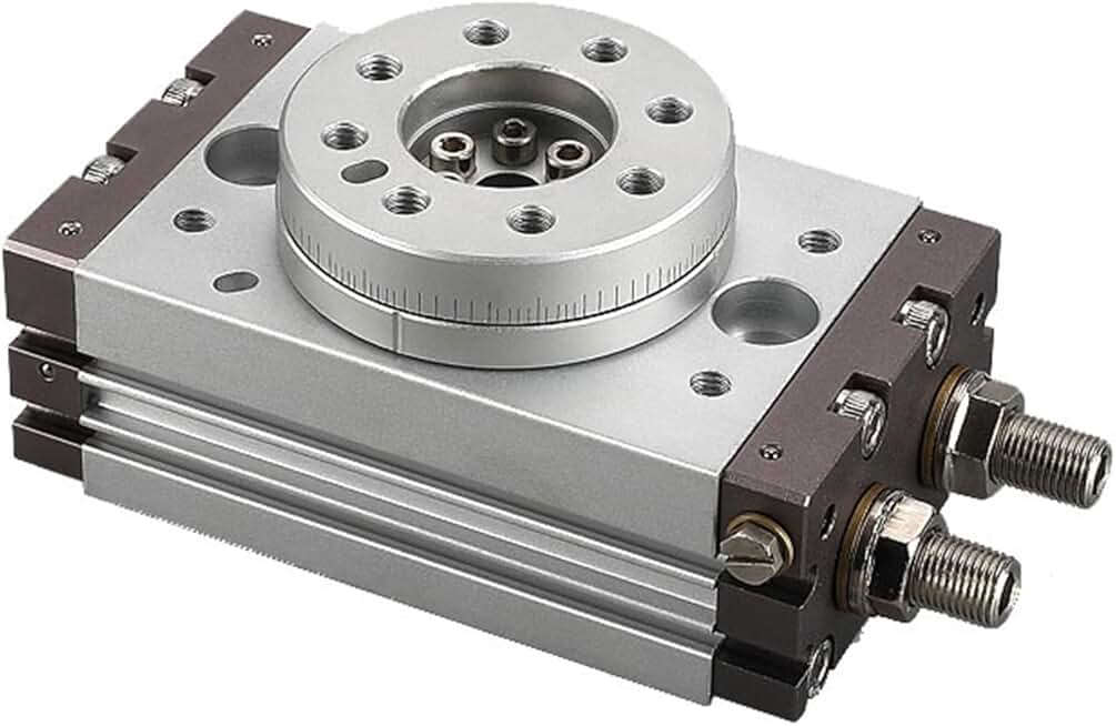 MSQB10A MSQB20A MSQB30R MSQB50R Rotary Pneumatic Cylinder MSQB50A Adjustable 0-190 Degrees 1Pcs(MSQB50R)