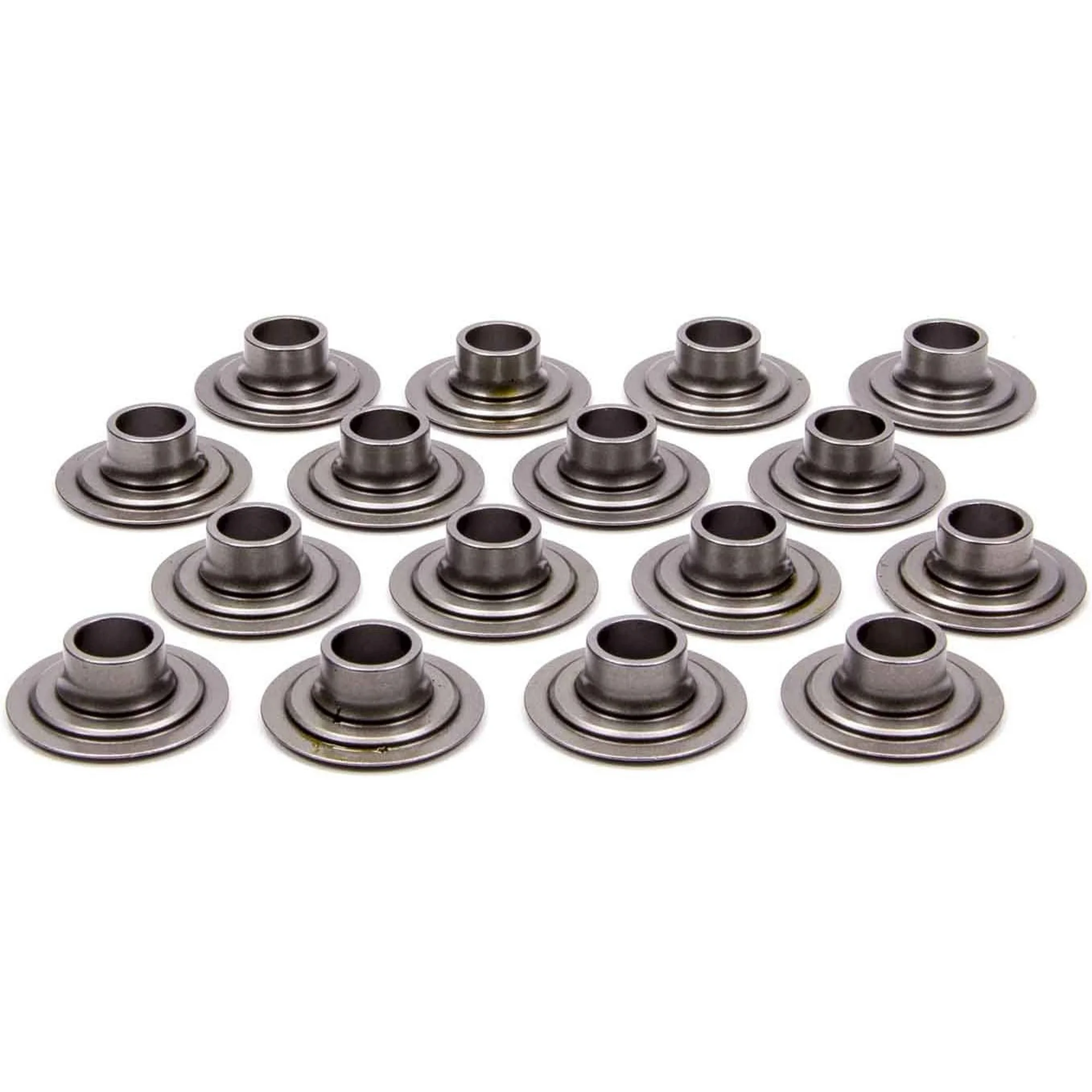 PAC Racing Springs Steel 10 Degree Dual Valve Spring Retainer 16 pc P/N PAC-R608