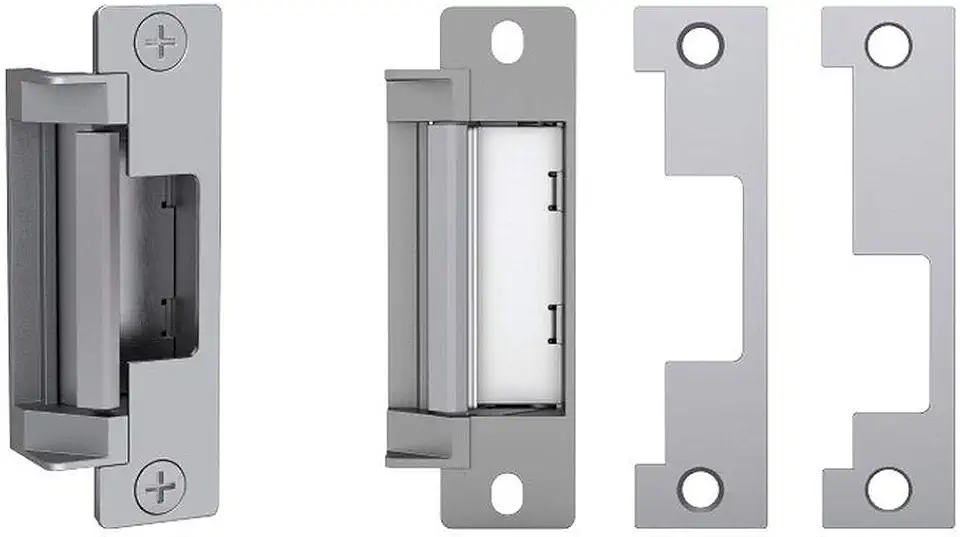 HES 4500C Electric Strike Complete Pac, Accommodates Cylindrical or Mortise Locksets up to a 3/4