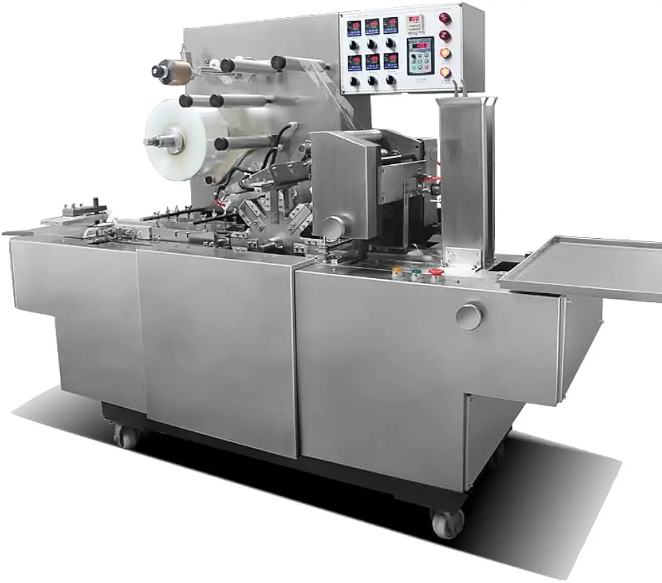 soap daiy necessities 3d pvc wrap stretch transparent film wrapping machine heat shrink packing machine