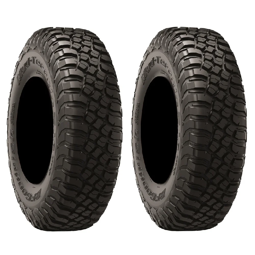 Pair of BFGoodrich Mud-Terrain T/A KM3 (8ply) Radial ATV Tires [28x10-14] (2)