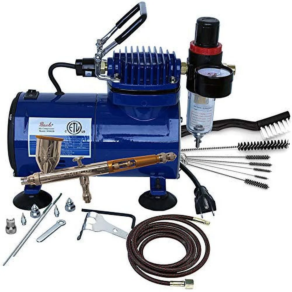 Paasche TG-100D Gravity Feed Airbrush & Compressor Package