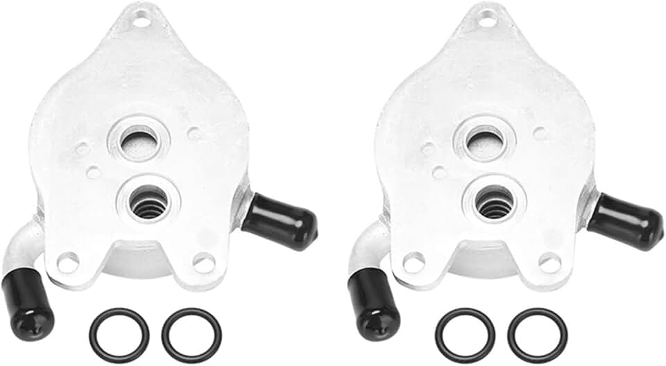 Automatic Transmission Oil Fluid Cooler 19430-RCA-A51 19430RCAA51 Compatible with Accord Acura TL 2003-2007 Spare Parts Oil Cooler, Silver