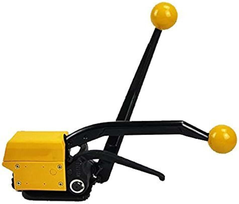 Tensioner Strapping Manual Seamless Combination Tool Steel Straps Banding A333 Steel Strapping Combination Tool Machine For 1/2