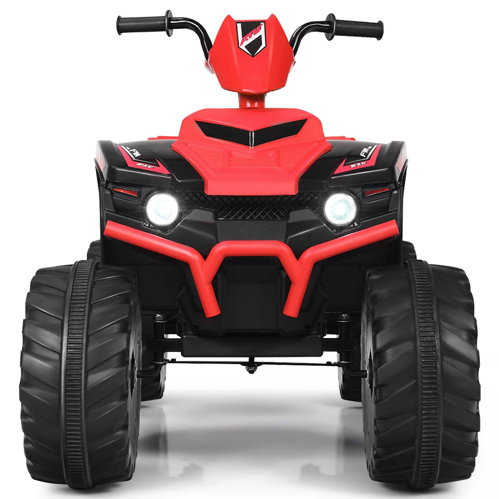 12V Electric Kids Quad ATV Ride On Car with LED Lights - The Perfect Ride for Your Little One!