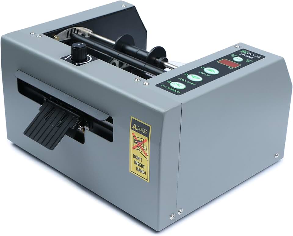 Automatic Tape Dispenser JF-6000 Widened Version, Protective Film Cutting Machine Max. Width 5.9 in