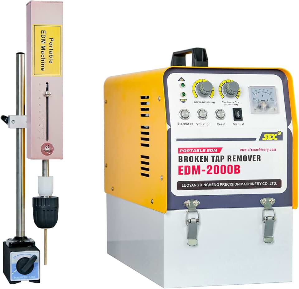 US Stock 300W-2000W EDM-2000B Portable EDM Broken Taps Remover with Auto Return.Broken Tap Extractor Tap Burning Machine with Depth Setting