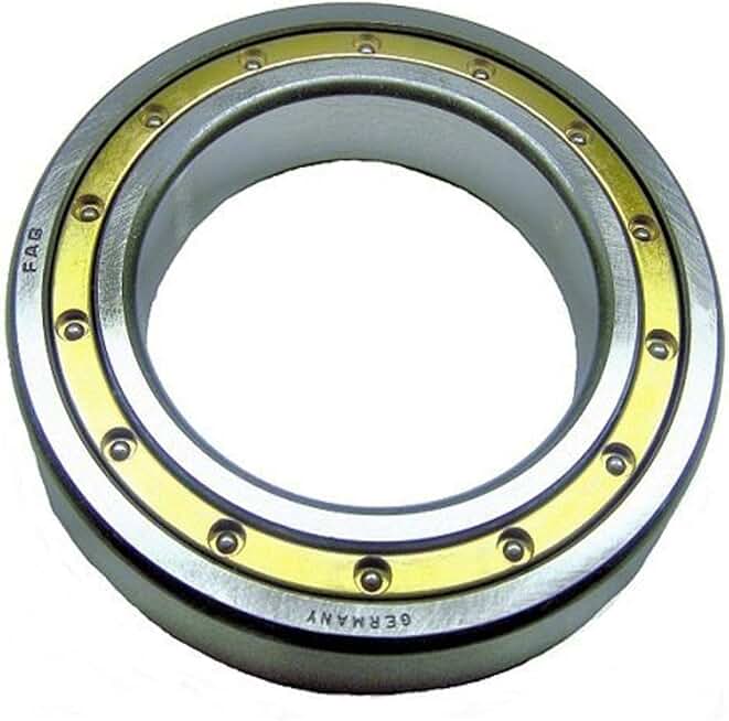 FAG Bearings 61944M Single Row Radial Bearing, ABEC 1 Precision, Open, Brass Cage, Normal Clearance, Metric, 220mm ID, 300mm OD, 38mm Width