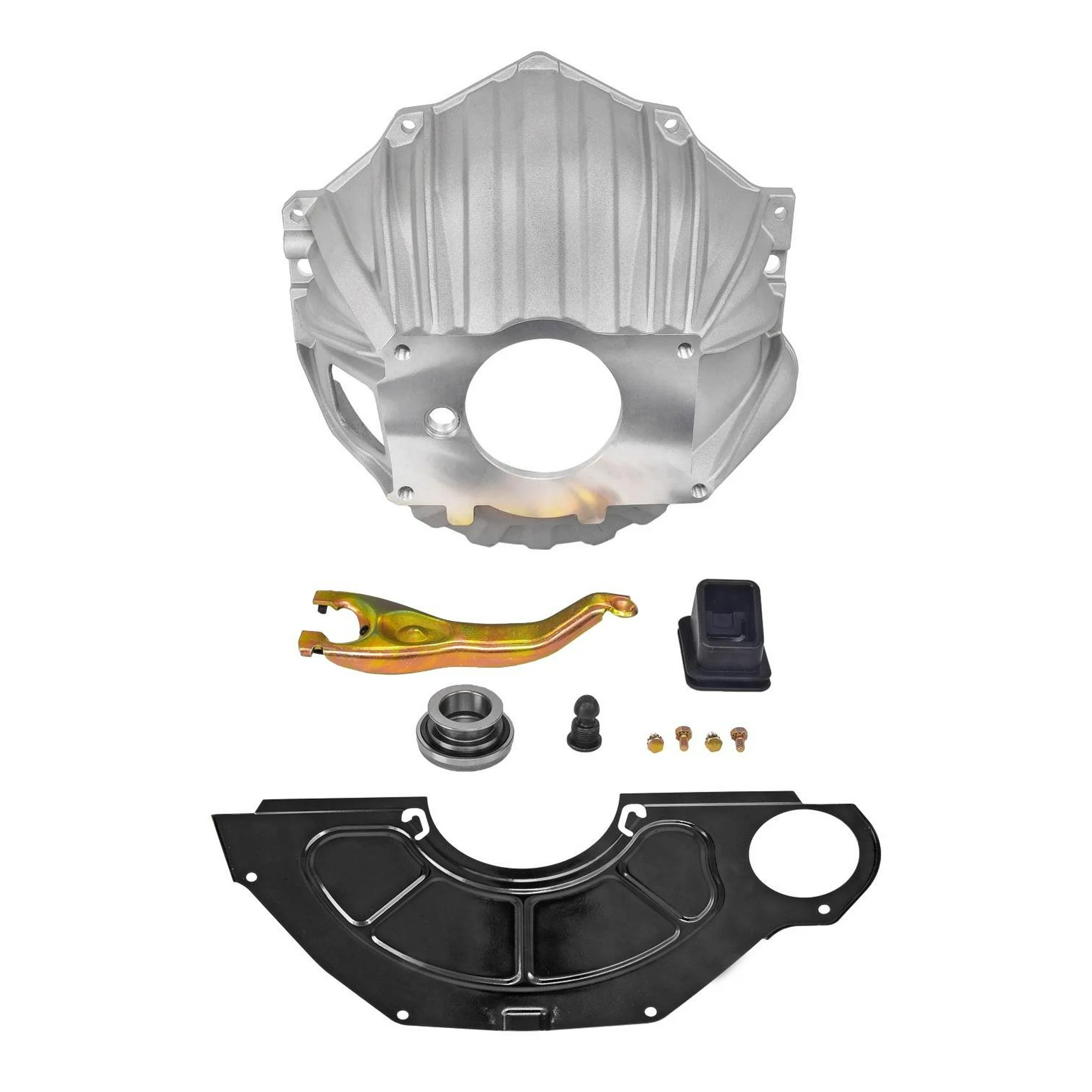 JEGS 60339 Aluminum Bellhousing Kit 1955-1985 Chevrolet Small Block/Big Block En