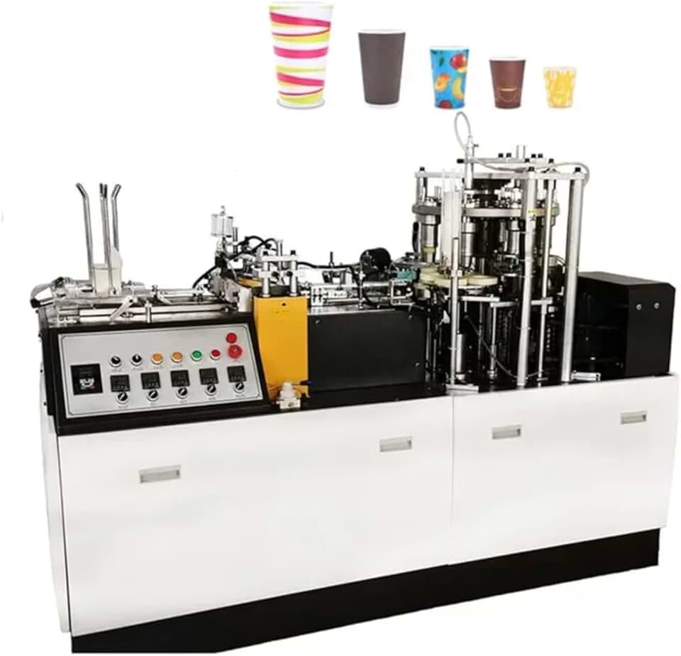 Factory Coffee Cup Making Machine PE Coated Disposable Paper Cup Making Machine Paper Cup Making Machine for Coffee
