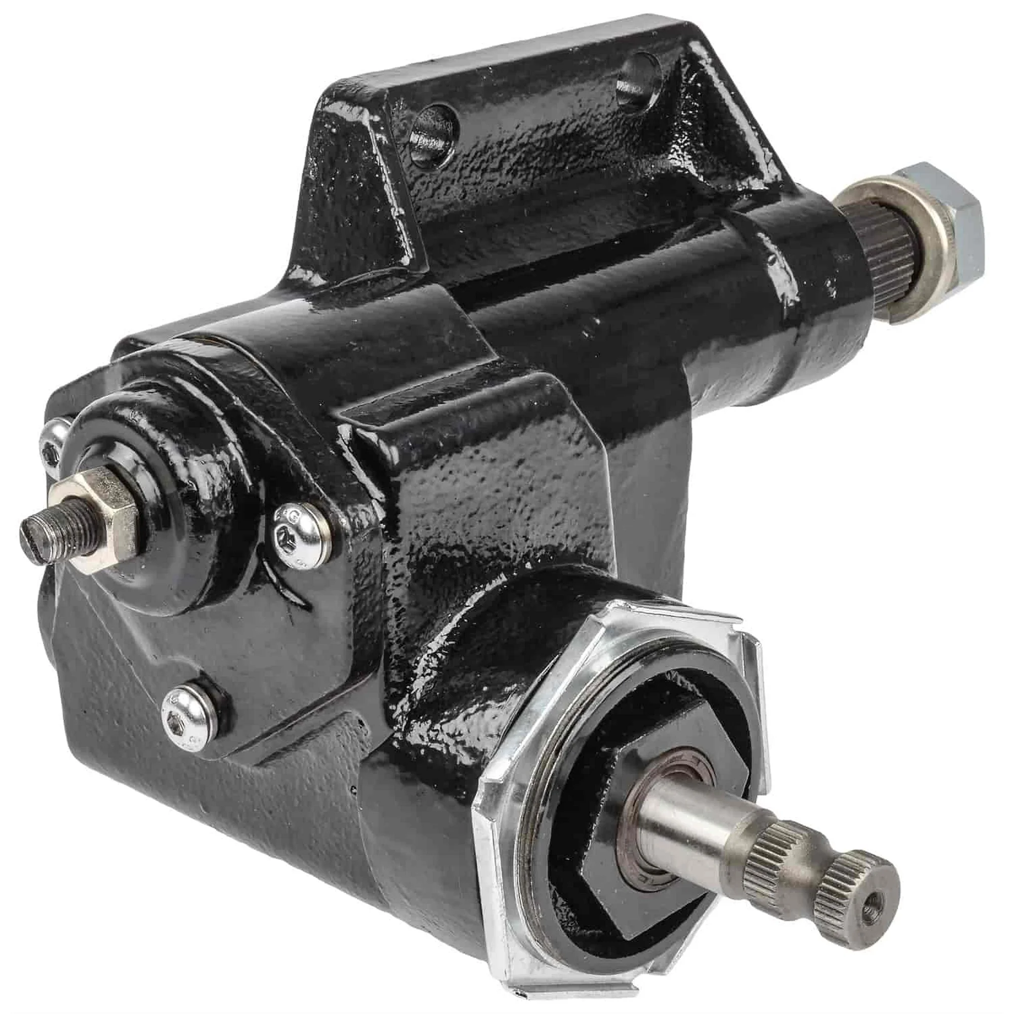 JEGS 60758 Mopar Manual Steering Box 1966-1979 Mopar A B C E-Body Models 16:1 St