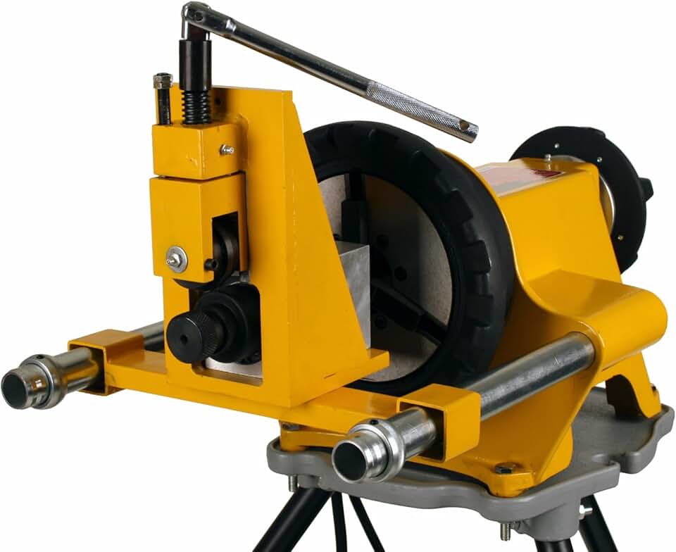 Steel Dragon Tools 915 Pipe Roll Groover 1-1/4in. -6in. fits RIDGID 300 Pipe Threading Machine