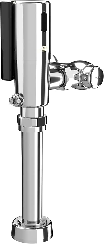 Zurn ZTR6200EV-W2 AquaSense® ZTR Series Connected, Exposed Sensor Water Closet Flush Valve, 1.28 GPF, Battery, in Chrome