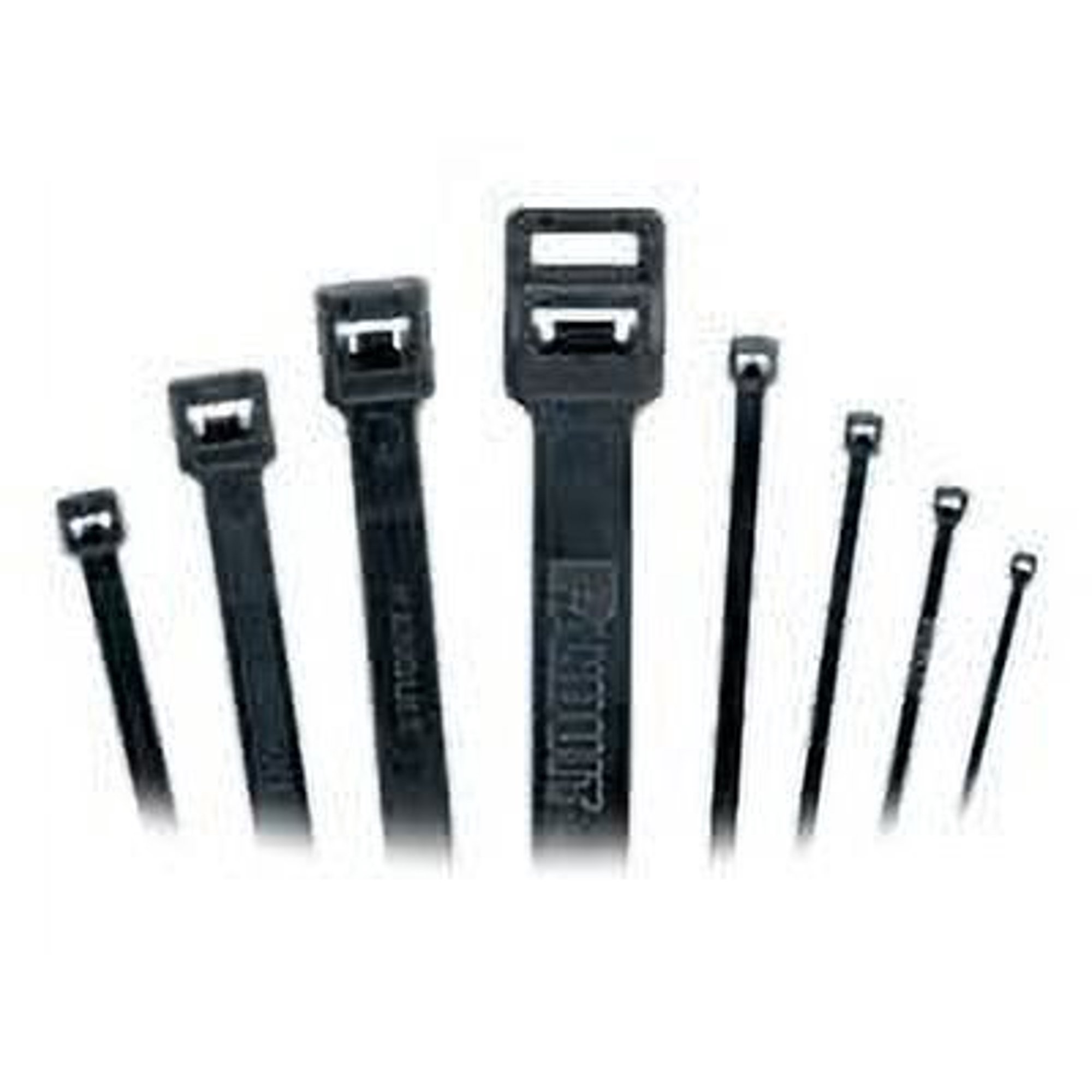 Panduit Cable Tie,11.4 in,Black,PK1000 PLT3I-M0
