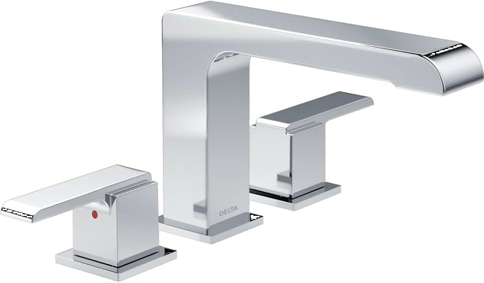 DELTA FAUCET T2767 Ara Roman Tub Trim, 6.69 x 16.00 x 8.19 inches, Chrome