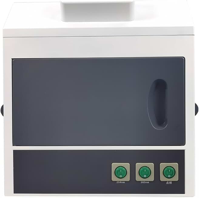 Dark Box UV Ultraviolet Analyzer UV Lamp Box Lab Ultraviolet Analysis Tester Fluorescence Detector UV Cabinet Dark Box Black-Box UV Analyzer 110V 60Hz UV Cabinet