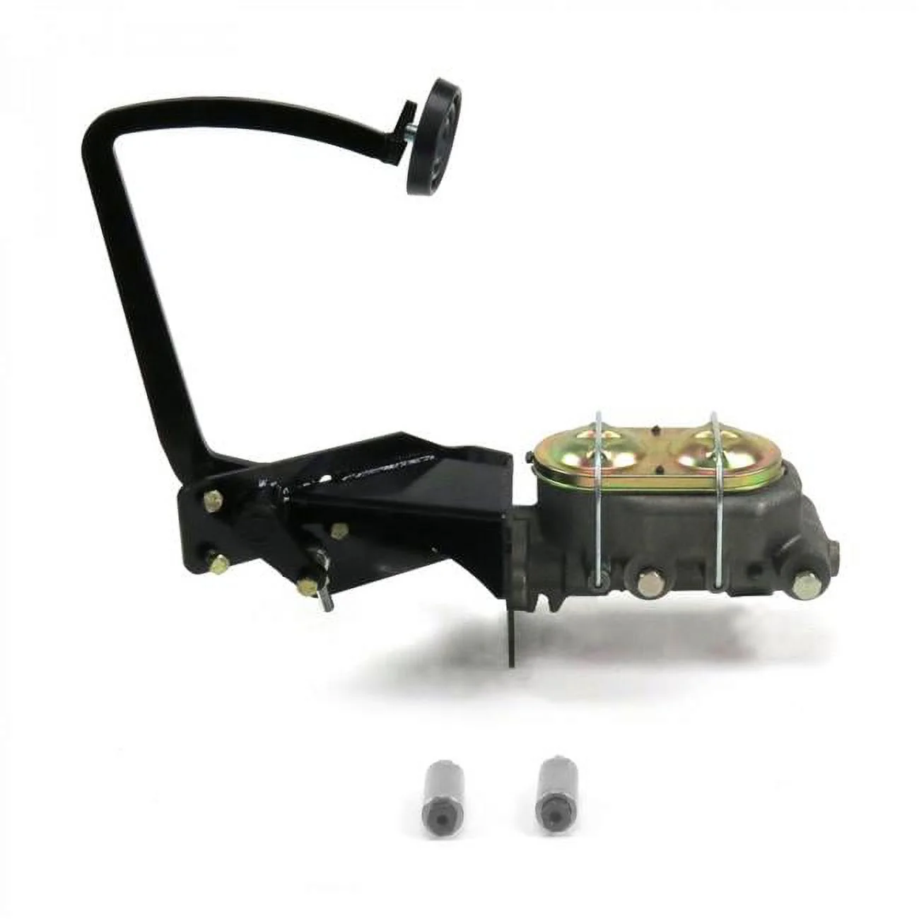 Helix Suspension  OEM x Manual Brake Pedal Kit with Drum & Drum 3 in. Rubber Pad for 1935-1940 Ford