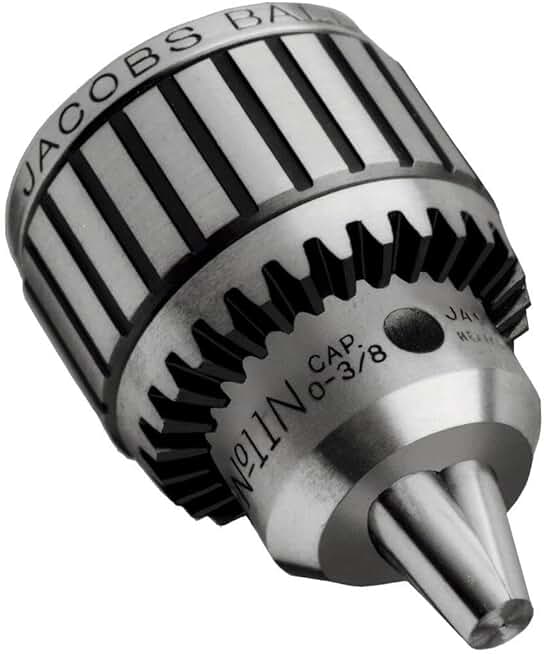 Jacobs Chuck 30233 Ball Bearing Taper Mount Chuck, 0.75