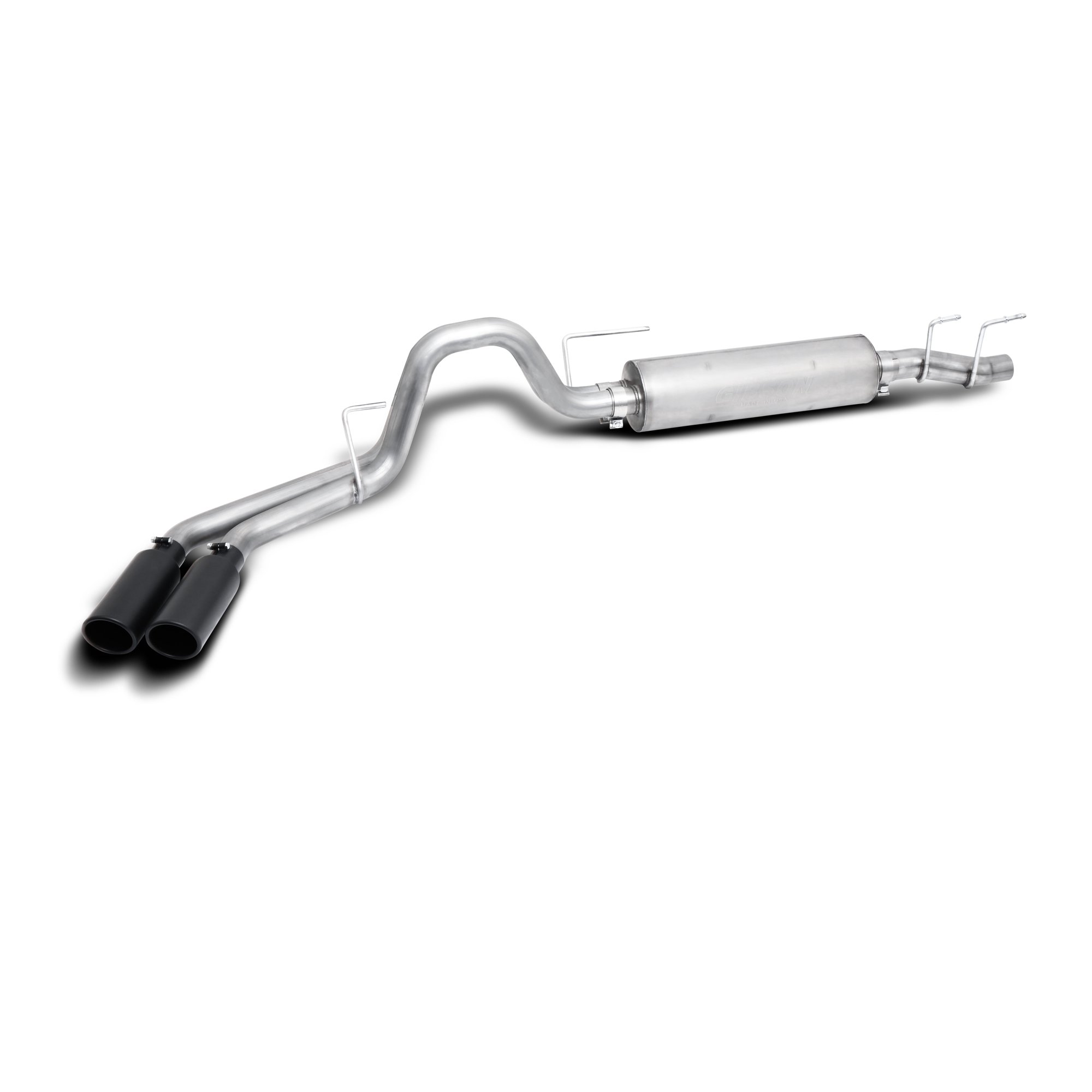 Black Elite Cat-Back Dual Sport Exhaust System, Stainless