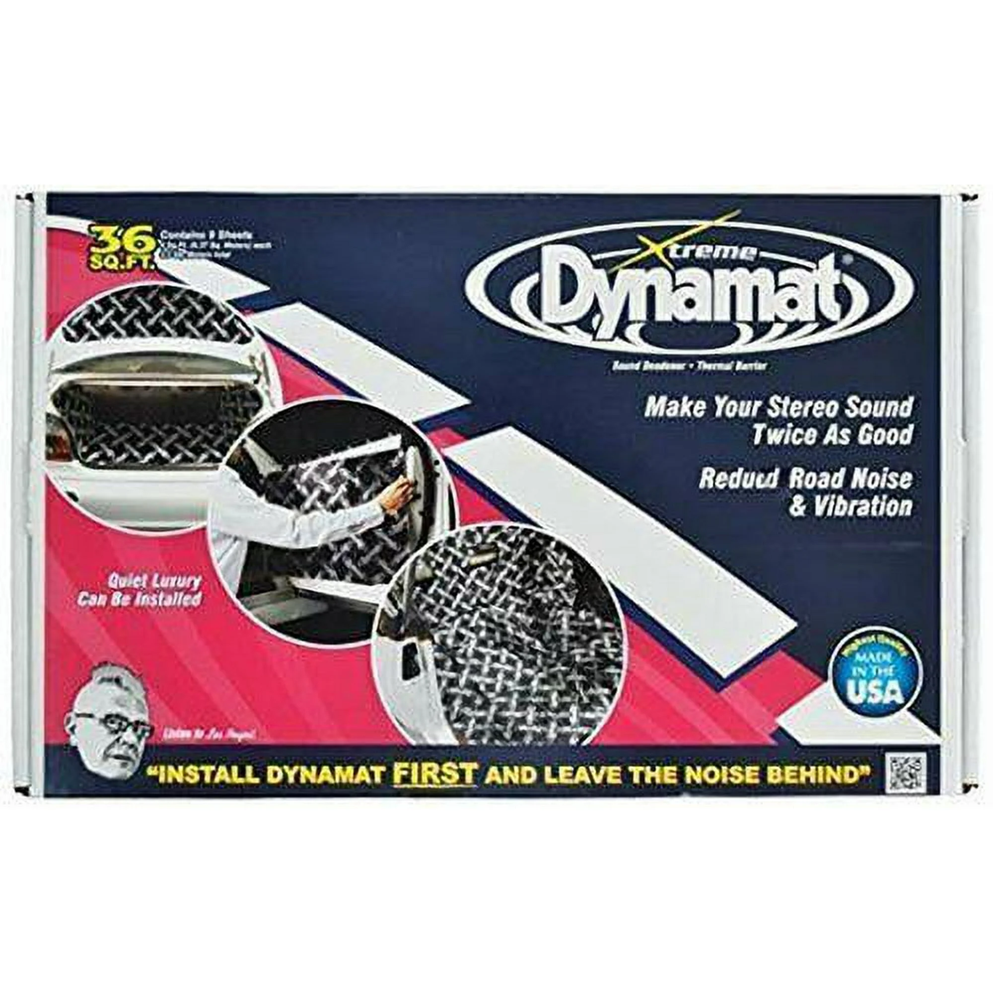 Original brand new Dynamat 10455 Xtreme Bulk Pack 36 SQ FT (9 Sheets) No roller