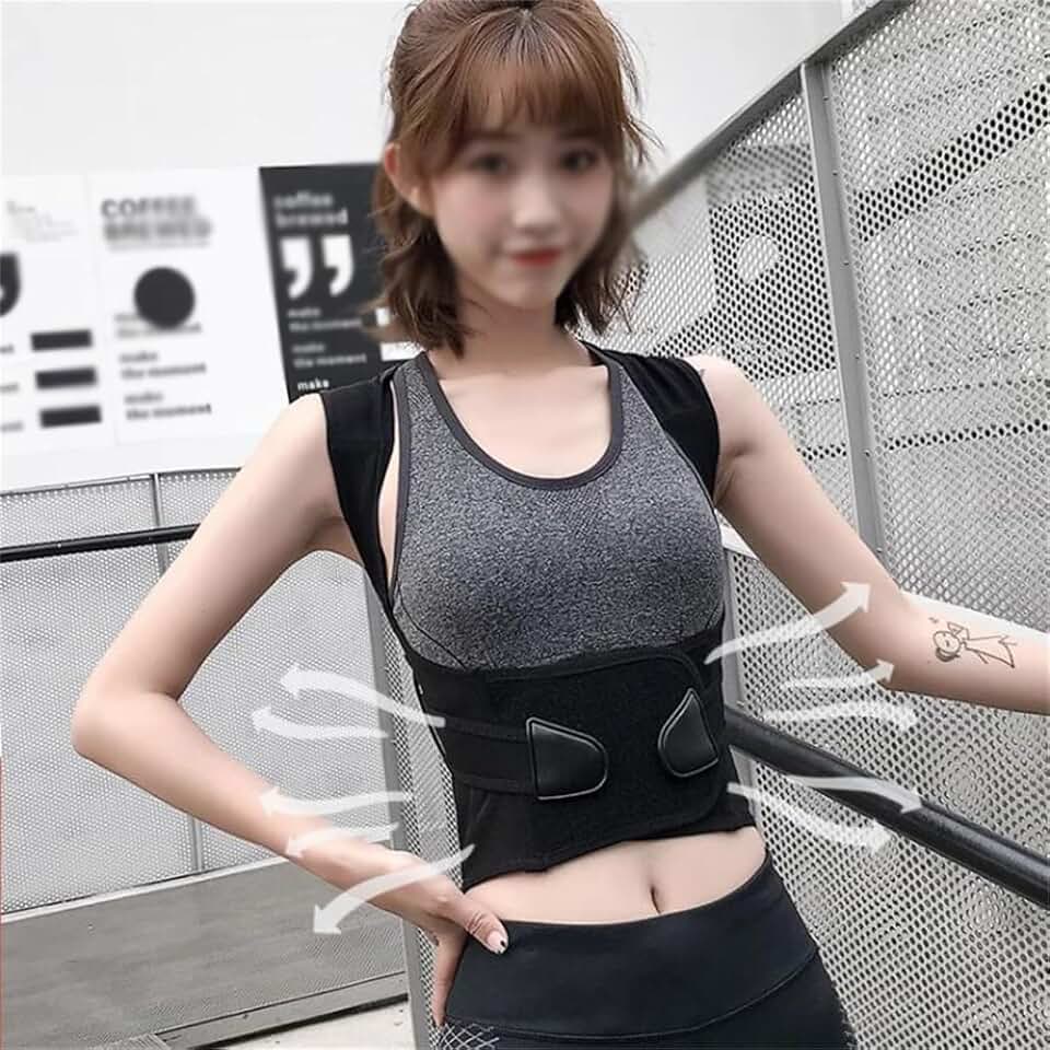 Adult Corrective Tape Corrective Back Artifact Hunchback Orthotics for Both Male and Female Adults(Large)