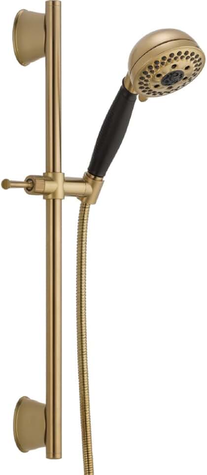 DELTA FAUCET 51559-CZ, Champagne Bronze Slide Bar Hand Shower