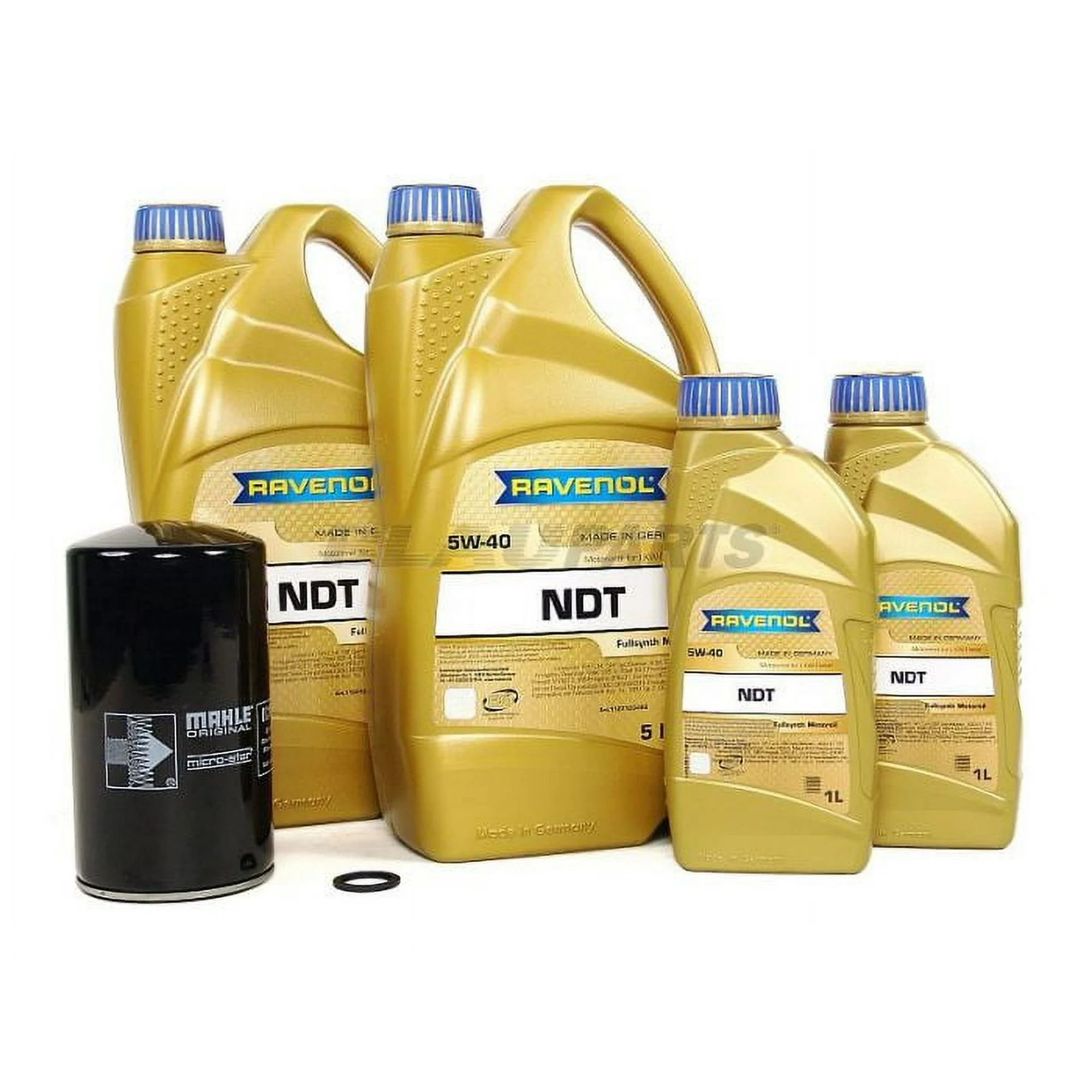 BLAU J1A9552-C Motor Oil Change Kit - Compatible with 2008-17 Ram 4500 w/ 6 Cylinder 6.7L Cummins Diesel Engine - 5w40