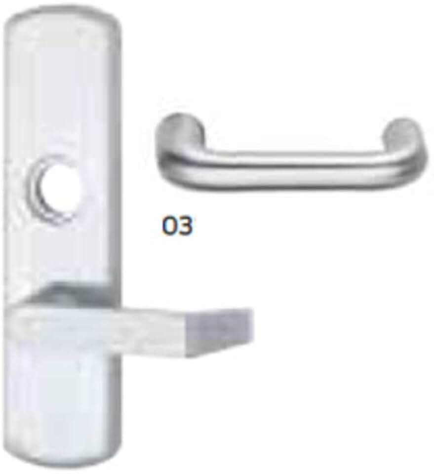 Von Duprin 996LMNLBLKRH03 996L-M NL BLK RHR 03 LVR 98/99 Series Night Latch Trim