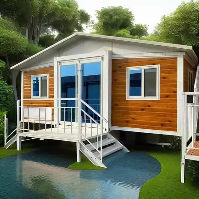 Multifunction Standard Container Homes 20 Ft 40ft Container Expandable Home Prefab Tiny House with Kitchen Bathroom