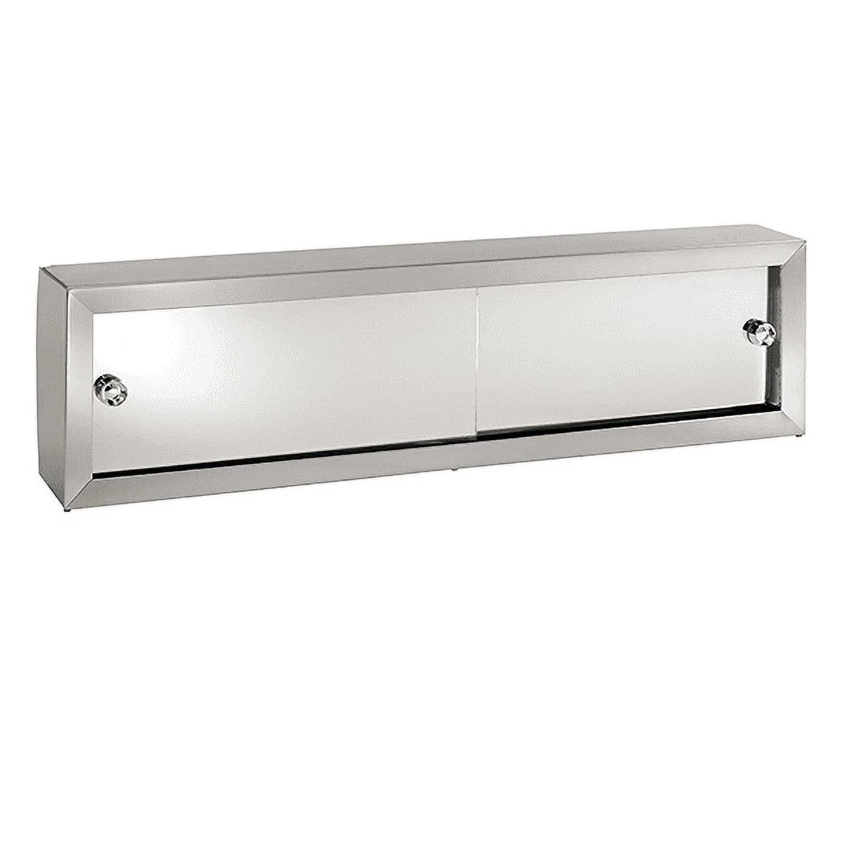 Jensen V36 Cosmetic Box with Mirror Doors, 36-1/4-Inch by 8-3/4-Inch by 4-1/4-Inch