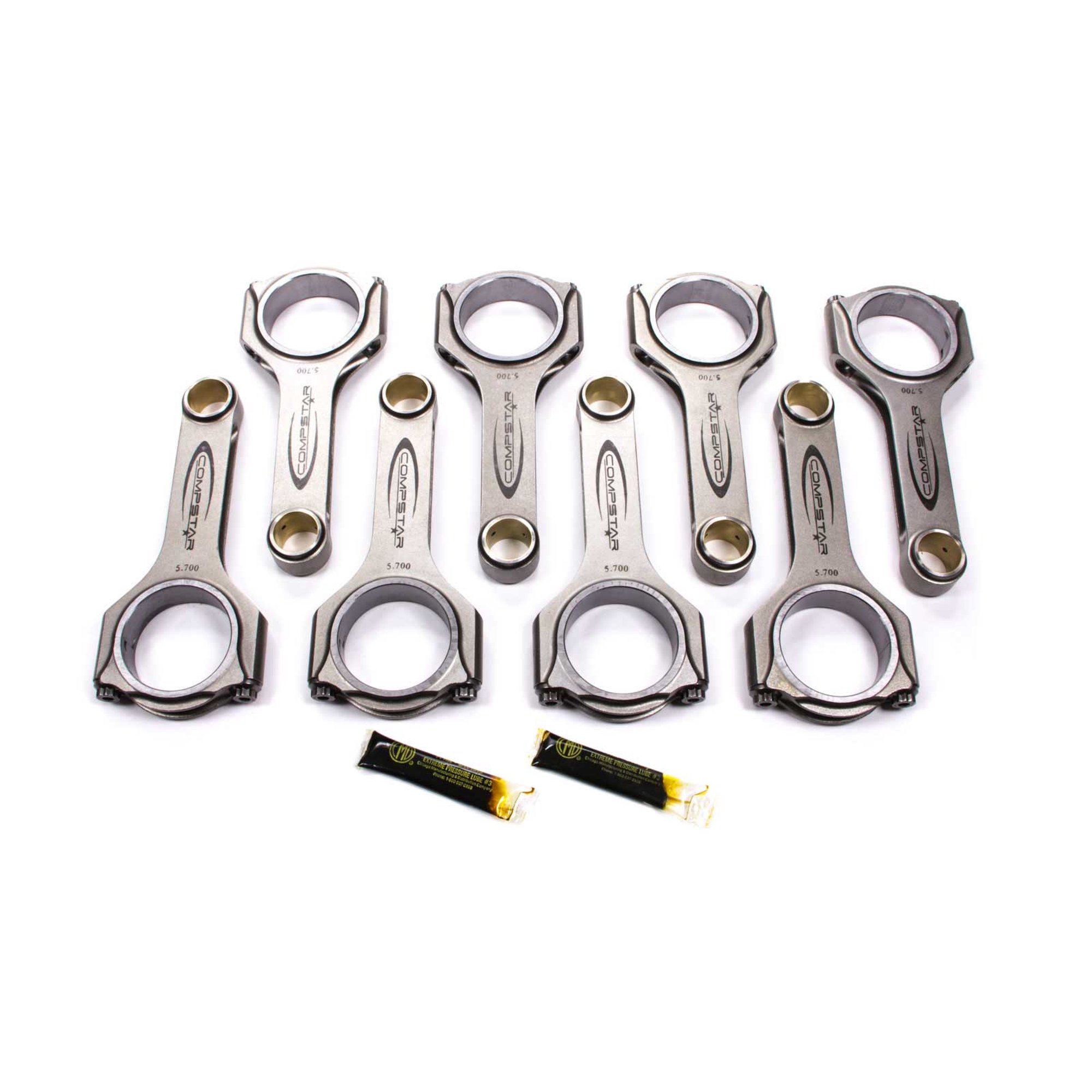 CALLIES CSA6000AS2A0AH Connecting Rods SBC Forged H-Beam Rods - 6.000/1.888