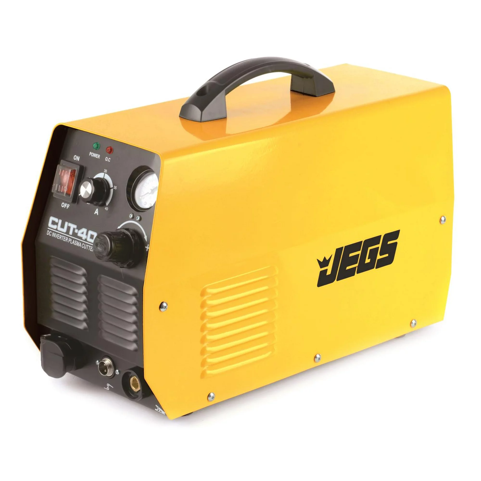 JEGS 81545 Plasma Cutter Cut-40 110VAC/220VAC 60%@30A 120V 100%@24A 120V 50%@40A