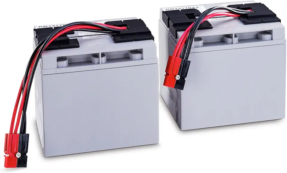 CyberPower RB12170X4 UPS Replacement Battery Cartridge, Maintenance-Free, User Installable, 12V/17Ah