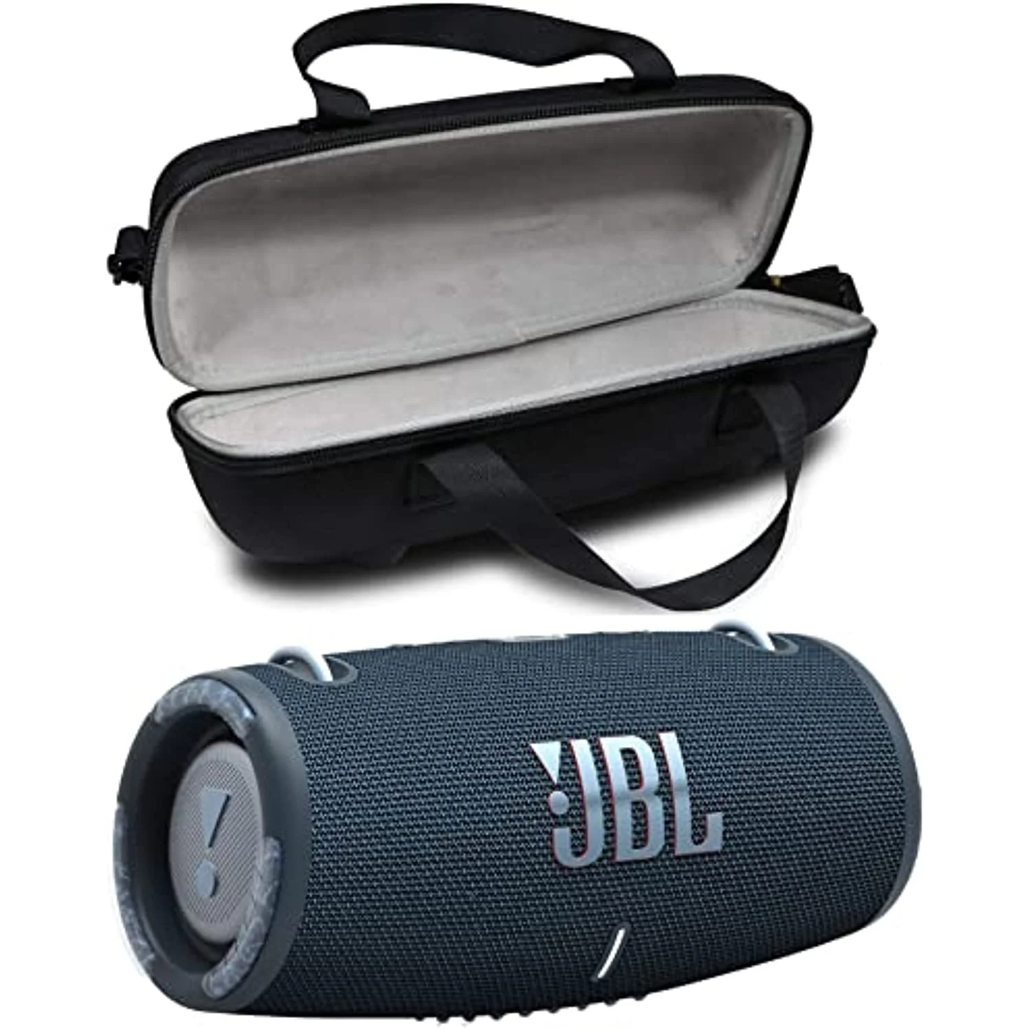 JBL Xtreme 3 Blue Portable Bluetooth Speaker and Carrying Case Bundle (Blue)