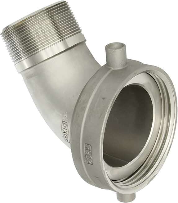 Dixon RTCT30 Stainless Steel 316 Style T Cam and Groove Hose Fitting, Tank Car Connection, 5