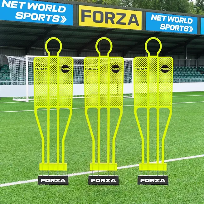 FORZA 6ft Elite HD Soccer Mannequins - Long-Lasting & Most Durable | 4X Colors | 1 Pack & 3 Pack