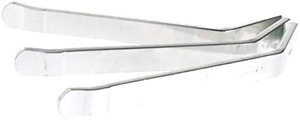 Simson Bicycle Parts Tire Lever 3 Pieces Made of Metal, Clear
